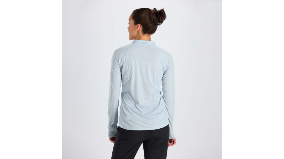 Outdoor Research Echo Quarter Zip - Womens, Arctic, 2XS, 2876561852004