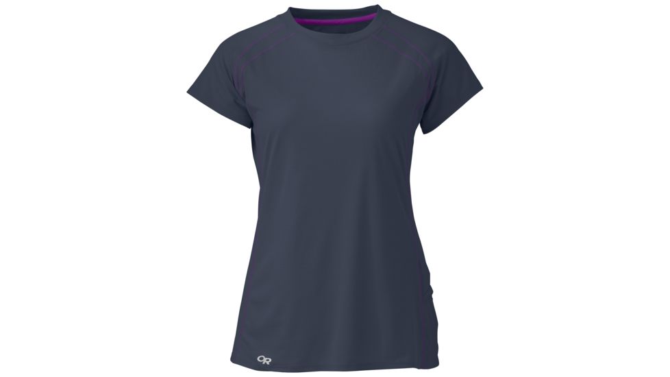 Outdoor Research Echo Short Sleeve Tee, Women's, Night, S 243709-night-S