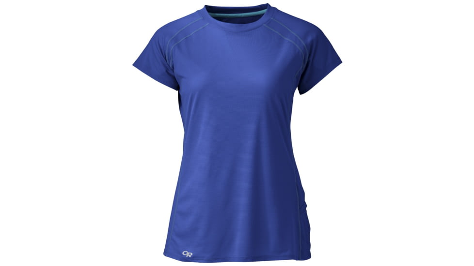Outdoor Research Echo Short Sleeve Tee - Women's-Baltic/Typhoon-X-Small