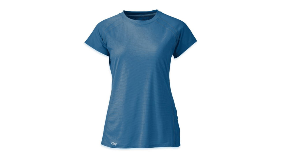 Echo Short Sleeve Tee - Womens-Cornflower/Night-Small
