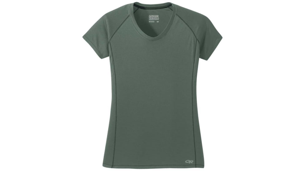 Outdoor Research Echo Short Sleeve Tee - Womens, Cypress, 2XS, 2692051857004