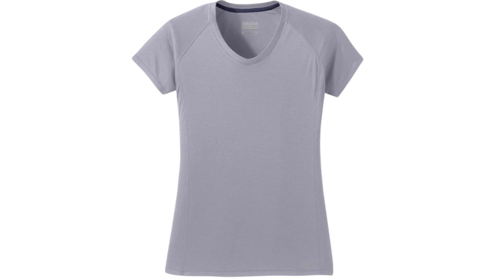 Outdoor Research Echo Short Sleeve Tee - Womens, Moonstone, Extra Large, 2692051781009