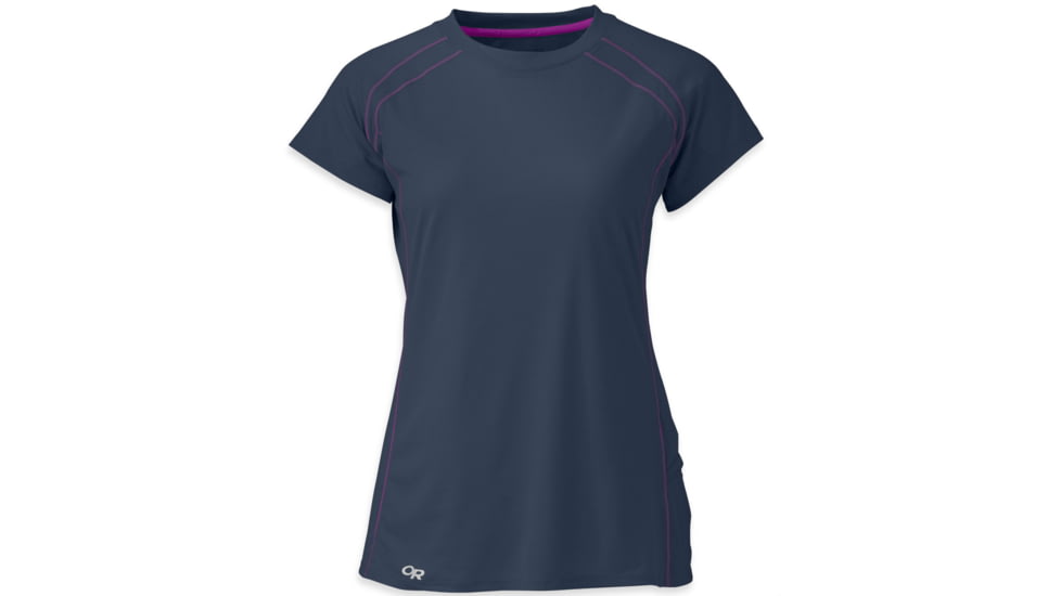 Outdoor Research Echo Short Sleeve Tee - Women's-Night/Ultraviolet-Large