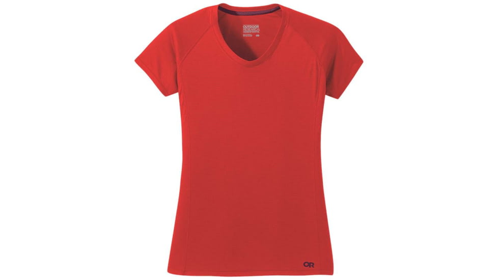Outdoor Research Echo Short Sleeve Tee - Womens, Samba, Medium, 2692051192007