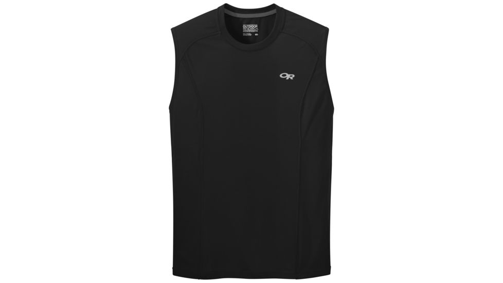 Outdoor Research Echo Tank - Mens, Black, Small, 2692090001006