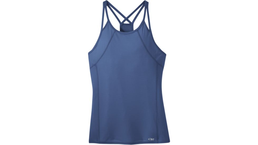 Outdoor Research Echo Tank - Women's, Chambray, Large, 2692401783008