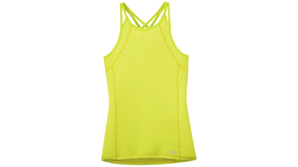 Outdoor Research Echo Tank - Women's, Chartreuse, Extra Large, 2692401430009