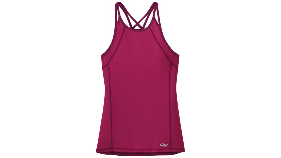 Outdoor Research Echo Tank - Women's, Sangria, Small, 2692400312006