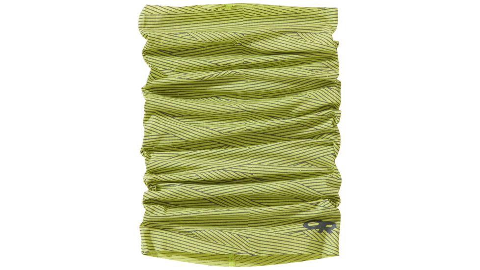 Outdoor Research Echo Ubertube Balaclava, Chartreuse, One Size, 2709221430222