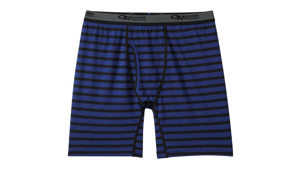 Outdoor Research Enigma Boxer Briefs - Mens, Sapphire/Black, Medium, 2714471679007