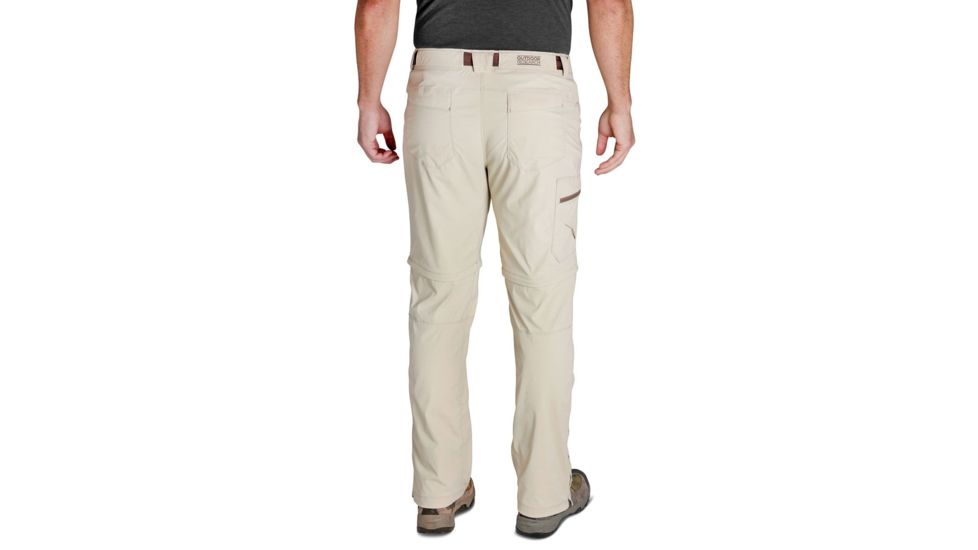 Outdoor Research Equinox Convertible Pants - Mens, Cairn, 38 Waist, Short Inseam, 2429210844327