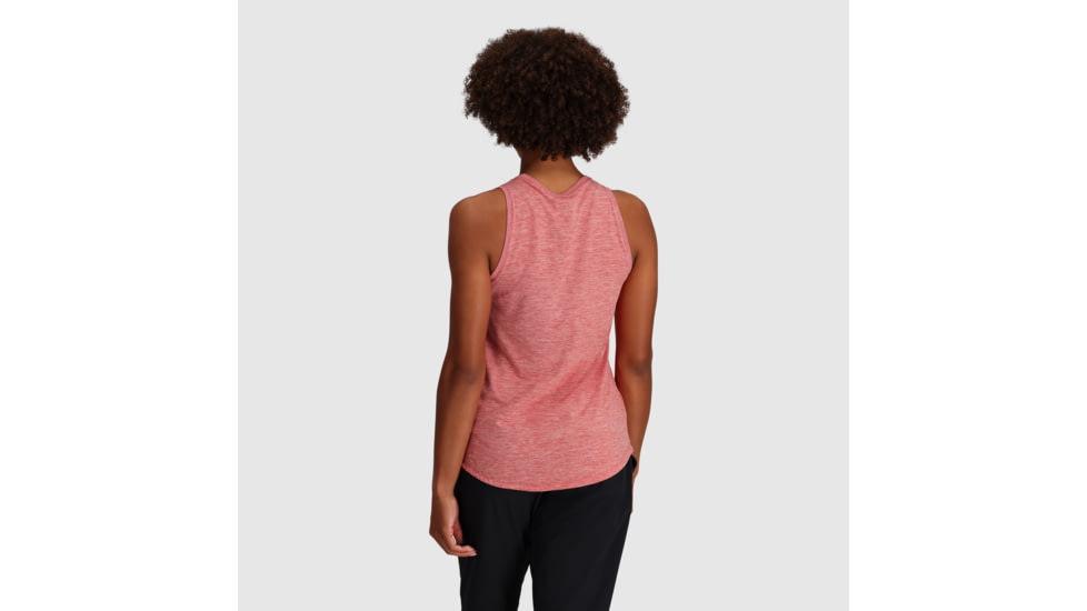 Outdoor Research Essential Tank - Womens, Rhubarb Heather, M, 3003282408007