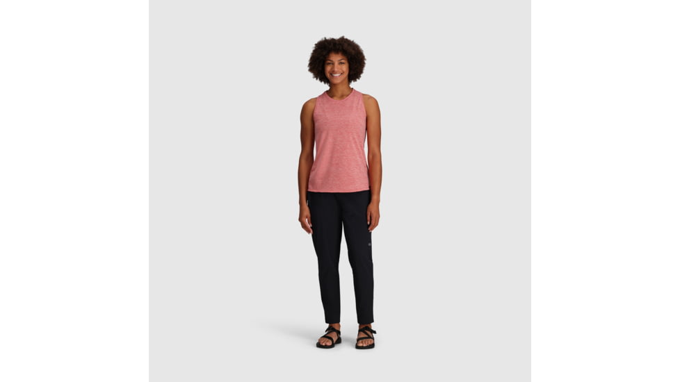 Outdoor Research Essential Tank - Womens, Rhubarb Heather, M, 3003282408007