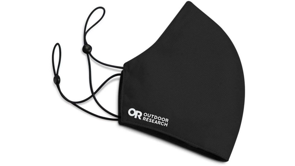 Outdoor Research Face Mask 25-Pack, Black, One Size, 2833030001222