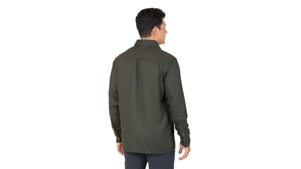 Outdoor Research Feedback Flannel Shirt - Mens, Forest, Medium, 2428620600007