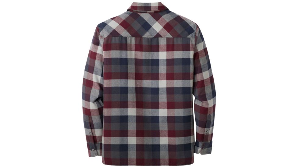 Outdoor Research Feedback Flannel Shirt - Mens, Raisin Plaid, Large, 2428621676008