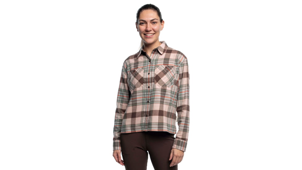 Outdoor Research Feedback Light Flannel Shirt - Womens, Sienna, Large, 3001332450008