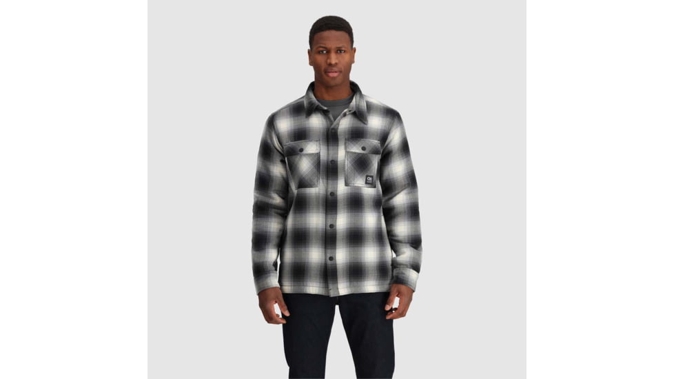 Outdoor Research Feedback Shirt Jacket - Mens, Black, Small, 3005120001006