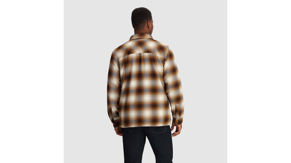 Outdoor Research Feedback Shirt Jacket - Mens, Bronze, 2XL, 3005122442010