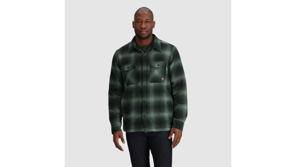 Outdoor Research Feedback Shirt Jacket - Mens, Grove, 2XL, 3005122445010