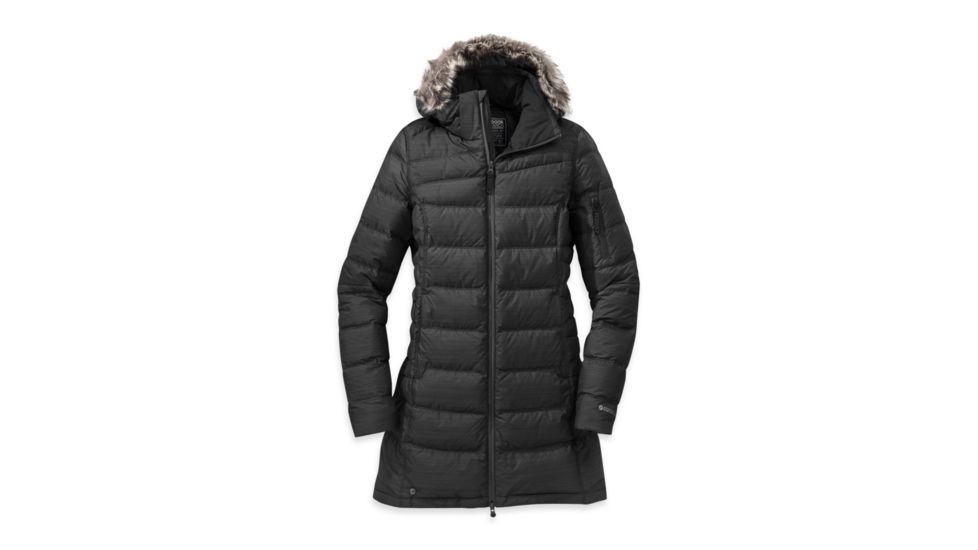 Outdoor Research Fernie Down Parka - Women's-Black-Medium