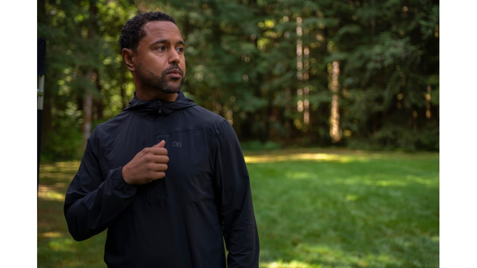 Outdoor Research Ferrosi Anorak Hoodie - Mens, Black, 2XL, 2876160001010