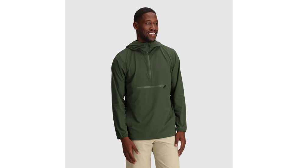 Outdoor Research Ferrosi Anorak Hoodie - Mens, Verde, 3XL, 2876162284011