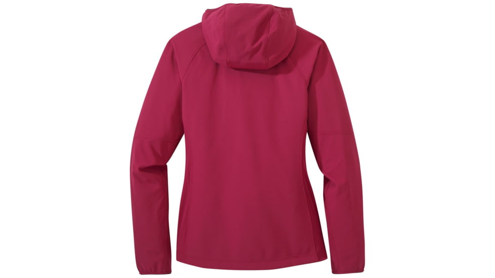 Outdoor Research Ferrosi Grid Hooded Jacket - Womens, Beet, Large, 2714351585008