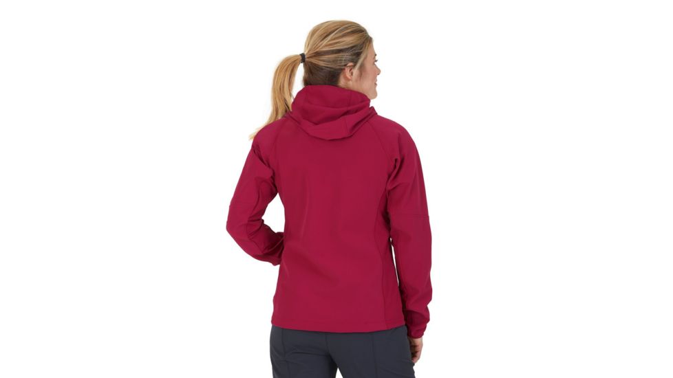 Outdoor Research Ferrosi Grid Hooded Jacket - Womens, Beet, Large, 2714351585008