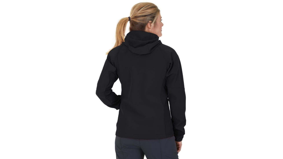 Outdoor Research Ferrosi Grid Hooded Jacket - Womens, Black, Small, 2714350001006
