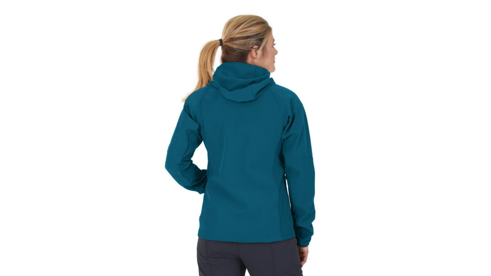 Outdoor Research Ferrosi Grid Hooded Jacket - Womens, Celestial Blue, Medium, 2714351576007