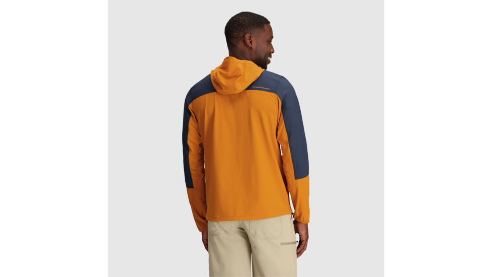 Outdoor Research Ferrosi Hoodie - Mens, Marmalade/Naval Blue, XL, 2876172327009