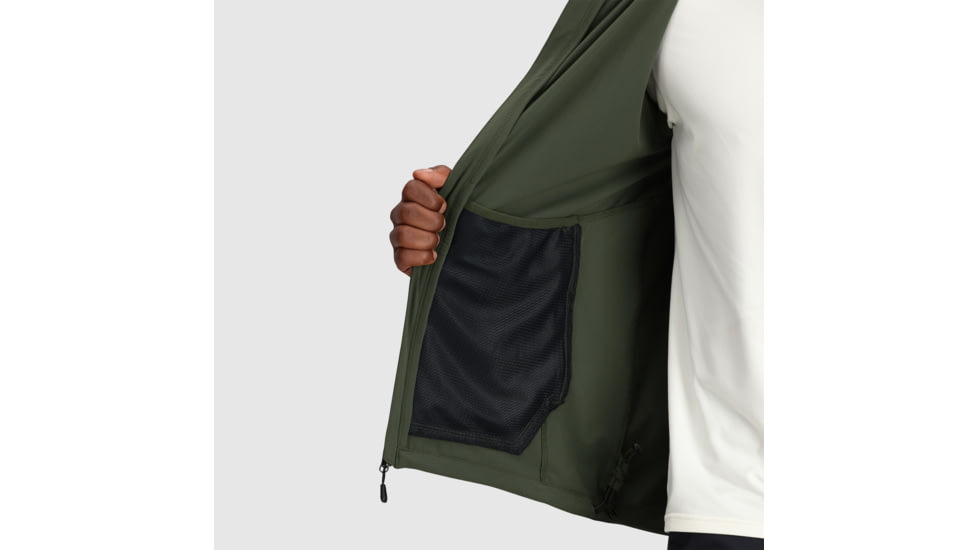 Outdoor Research Ferrosi Hoodie - Mens, Verde/Black, XL, 2876172359009