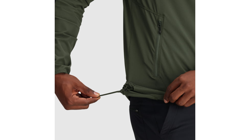 Outdoor Research Ferrosi Hoodie - Mens, Verde/Black, XL, 2876172359009