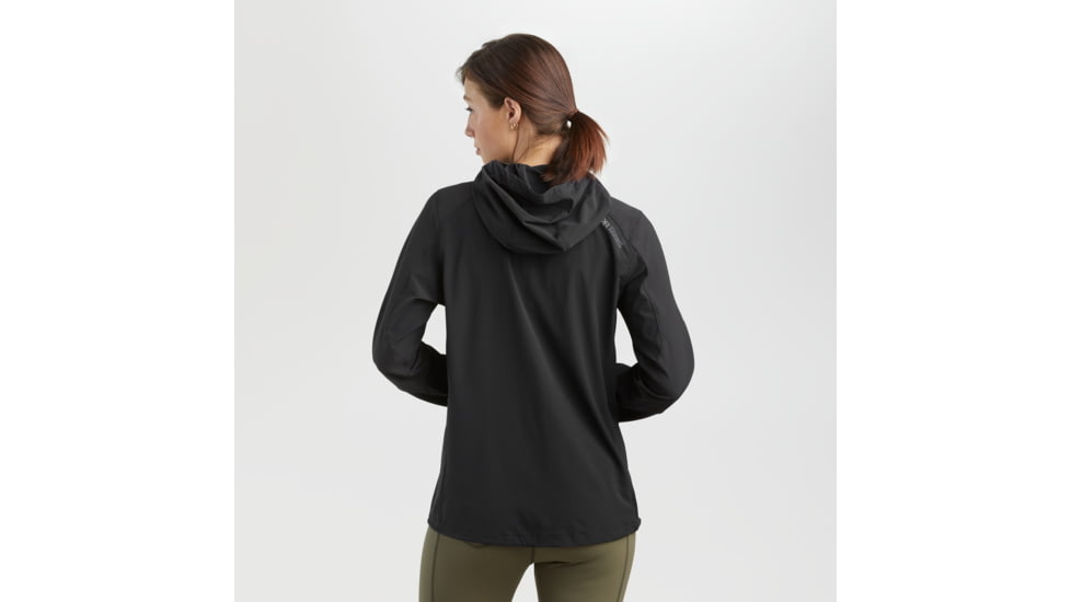 Outdoor Research Ferrosi Hoodie - Womens, Black, XS, 2876240001005