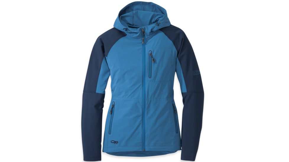 Ferrosi Hoody - Womens-Cornflower/Night-Medium