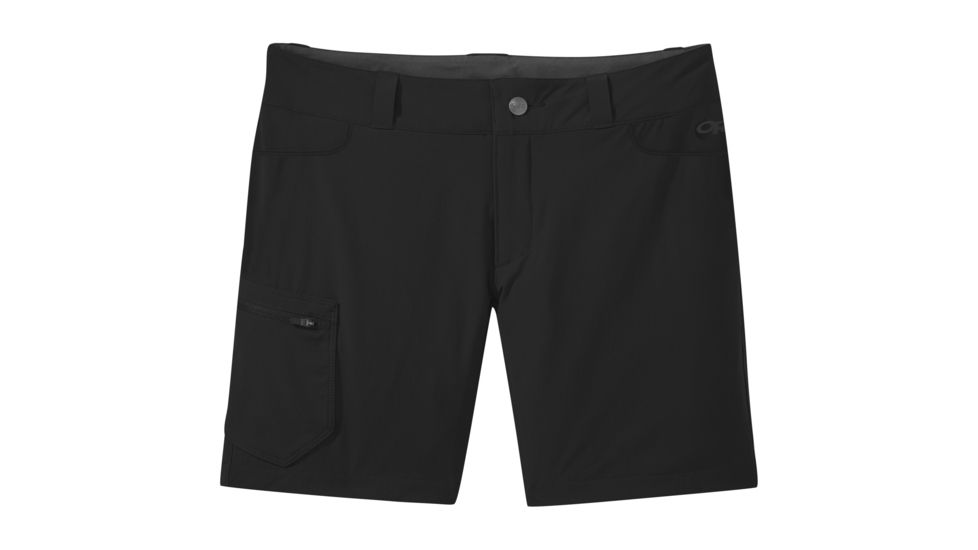 Outdoor Research Ferrosi Shorts -7in - Women's, Black, 2, 2691960001291