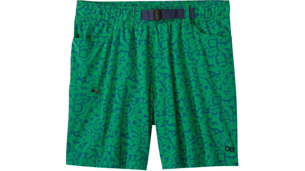 Outdoor Research Ferrosi Shorts - Men's, 7 in Inseam, 3XL, Sprout Print, 2876442112011