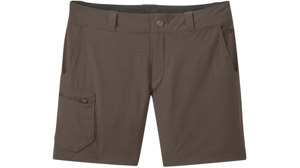 Outdoor Research Ferrosi Shorts - Women's, Mushroom, 2, 5in, 2691950771291
