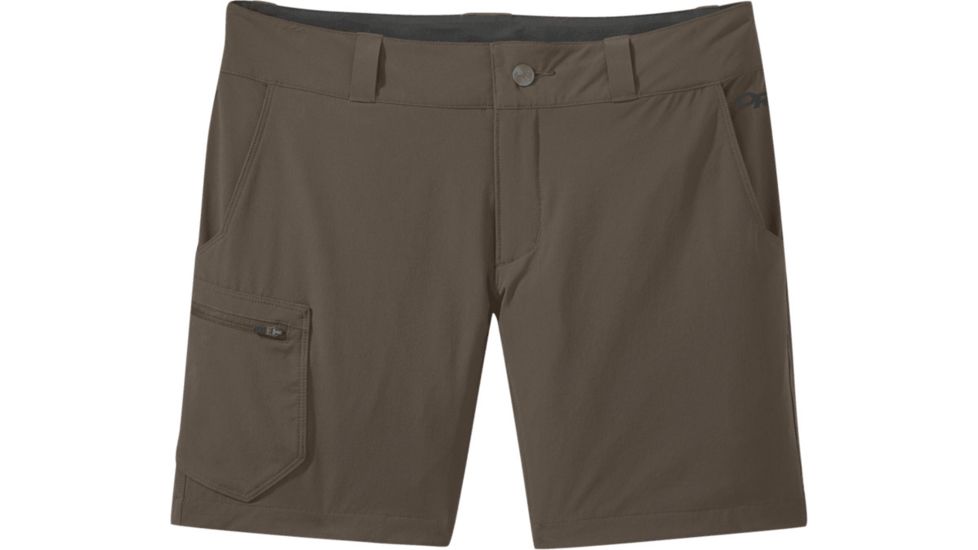 Outdoor Research Ferrosi Shorts - Women's, Mushroom, 4, 7in, 2691960771293