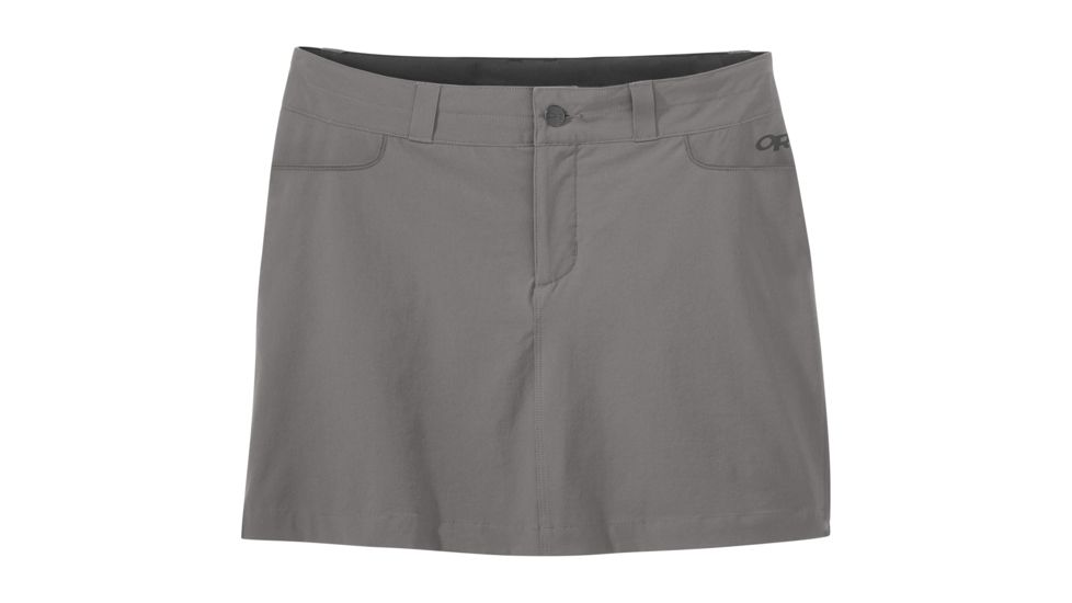 Outdoor Research Ferrosi Skort - Womens, Pewter, 0, 2691970008289