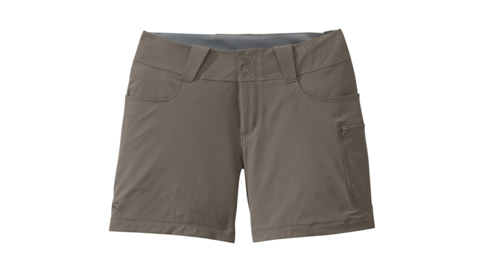 Outdoor Research Ferrosi Summit 5in Short - Women's, Mushroom, 6 243828-0771295