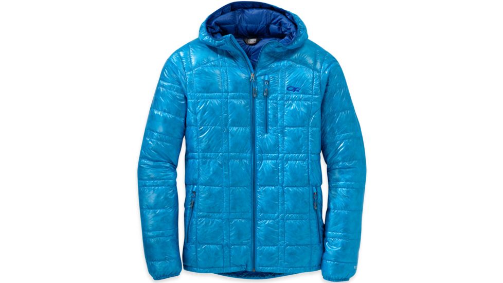 Outdoor Research Filament Hooded Jacket - Men's-Tahoe/Baltic-Large