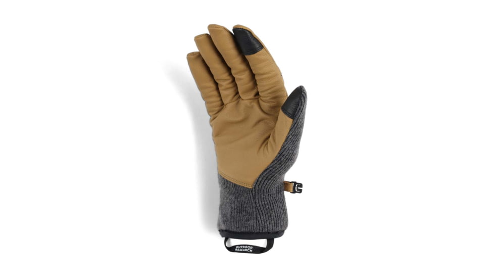 Outdoor Research Flurry Driving Gloves - Mens, Charcoal, Small, 3005530890006
