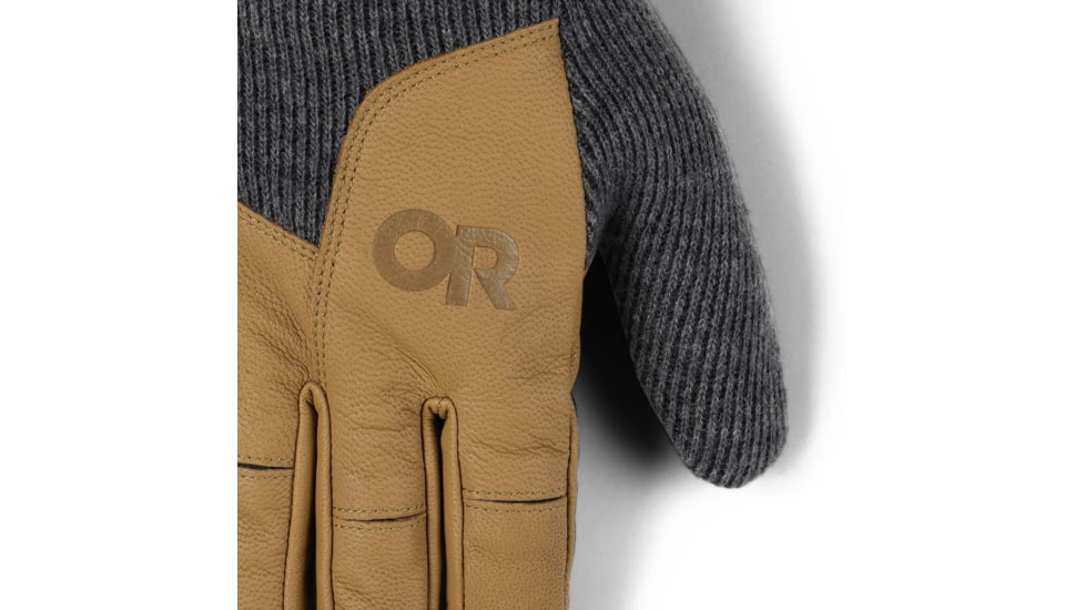 Outdoor Research Flurry Driving Gloves - Mens, Charcoal, Small, 3005530890006