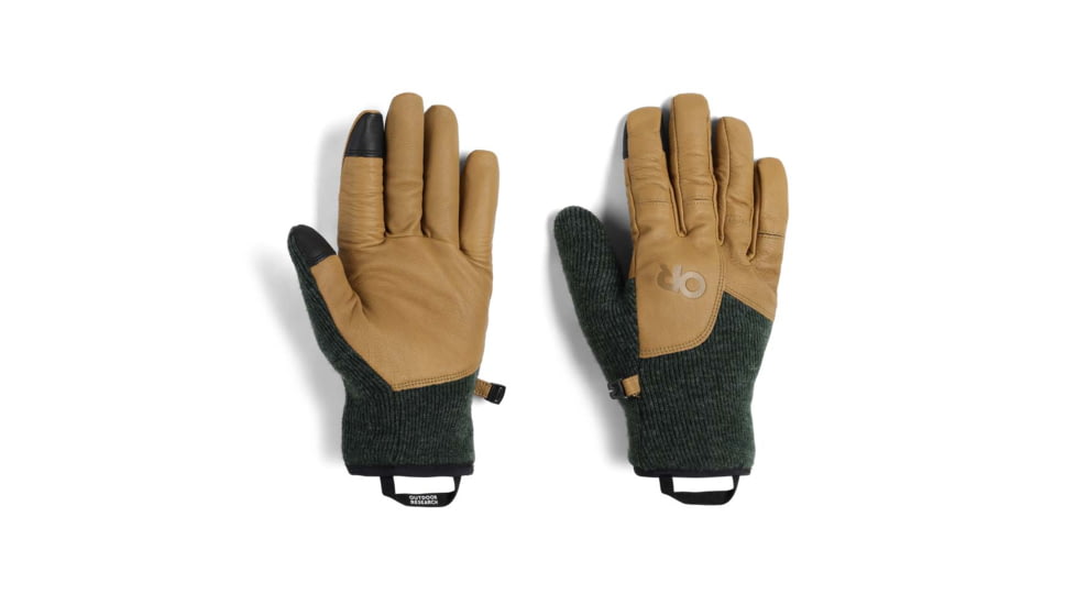 Outdoor Research Flurry Driving Gloves - Mens, Grove, Small, 3005532445006