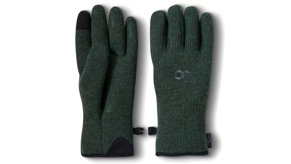 Outdoor Research Flurry Sensor Gloves - Men's, Loden, Small, 2448871943006