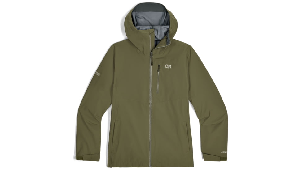 Outdoor Research Foray 3L Jacket - Men's, Ranger Green, Small, 3220882288006
