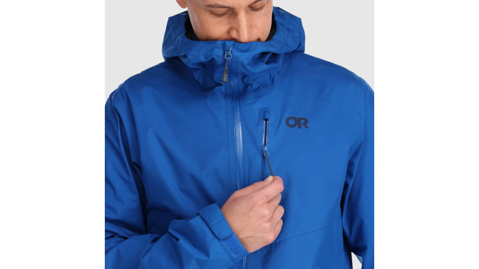 Outdoor Research Foray II Gore-Tex Jacket - Mens, Classic Blue/Black, L, 2876152068008