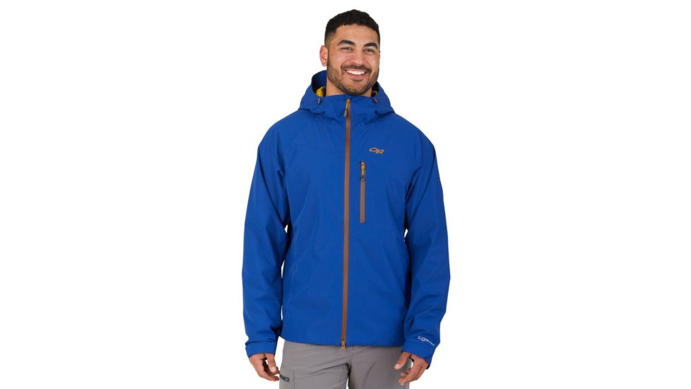 Outdoor Research Fortress Jacket - Mens, Sapphire, Large, 2714140220008